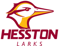 Hesston Larks W logo